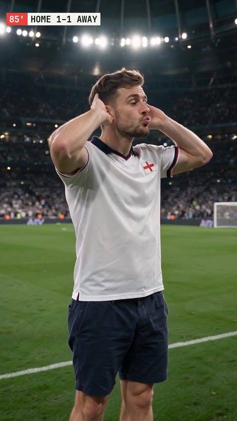 Frame: hands to the ears